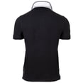 thumbnail image 3 of U.S. POLO ASSN. Polo para hombre - Kory, básico, piqué, logotipo, aplique, algodón Negro M (Medium), 3 of 4