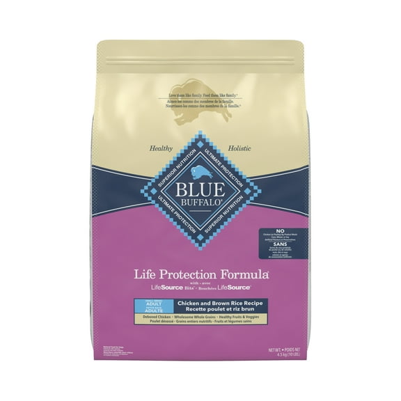 BLUE Life Protection Formula recette poulet et riz brun pour chiens adultes de race de petite taille
