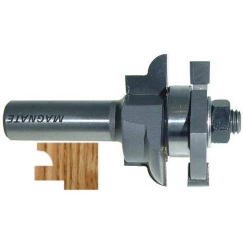 Magnate 9007R Stile / Rail Router Bit — 3/4" to 7/8" Material — Concave
