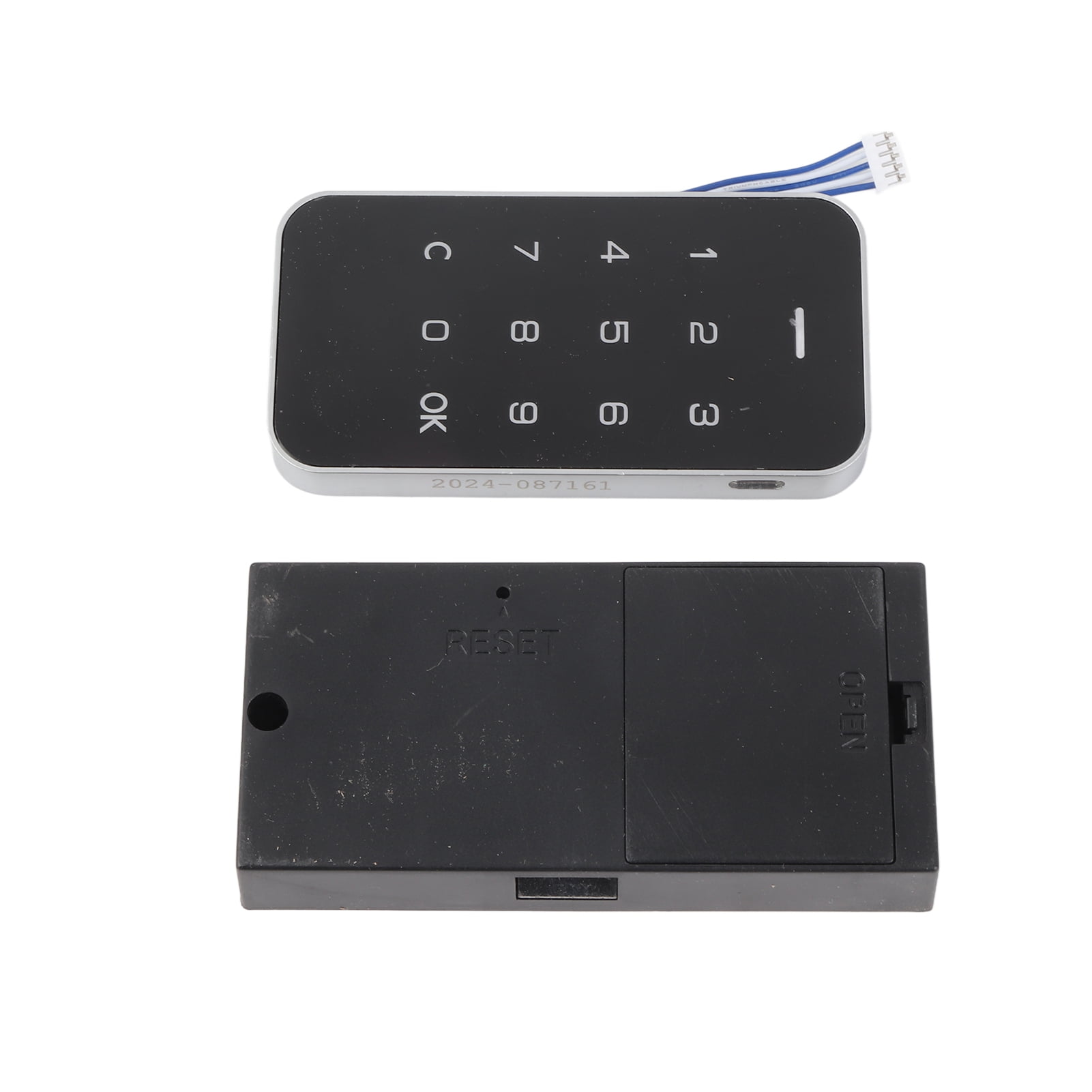 NFTIGB Smart Cabinet Lock Universal Password RFID Card Electronic Induction Keyless Entry for Wooden Chest Drawer Cupboard (5.12 inches / 13 cm) - No Batteries Included
