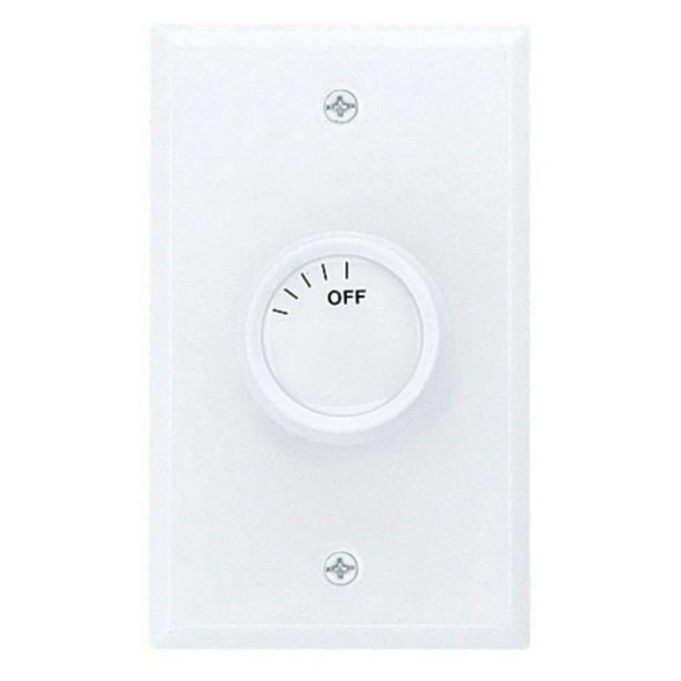 Emerson SW95 4Speed Fan Knob Ivory / White