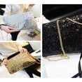 thumbnail image 5 of Sac à Main pour Femmes Pailleté Scintillant Paillettes Sac à Main Soirée, 5 of 5