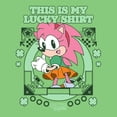 thumbnail image 2 of Girls Sonic the Hedgehog My Lucky Clover Amy T Shirt, 2 of 5