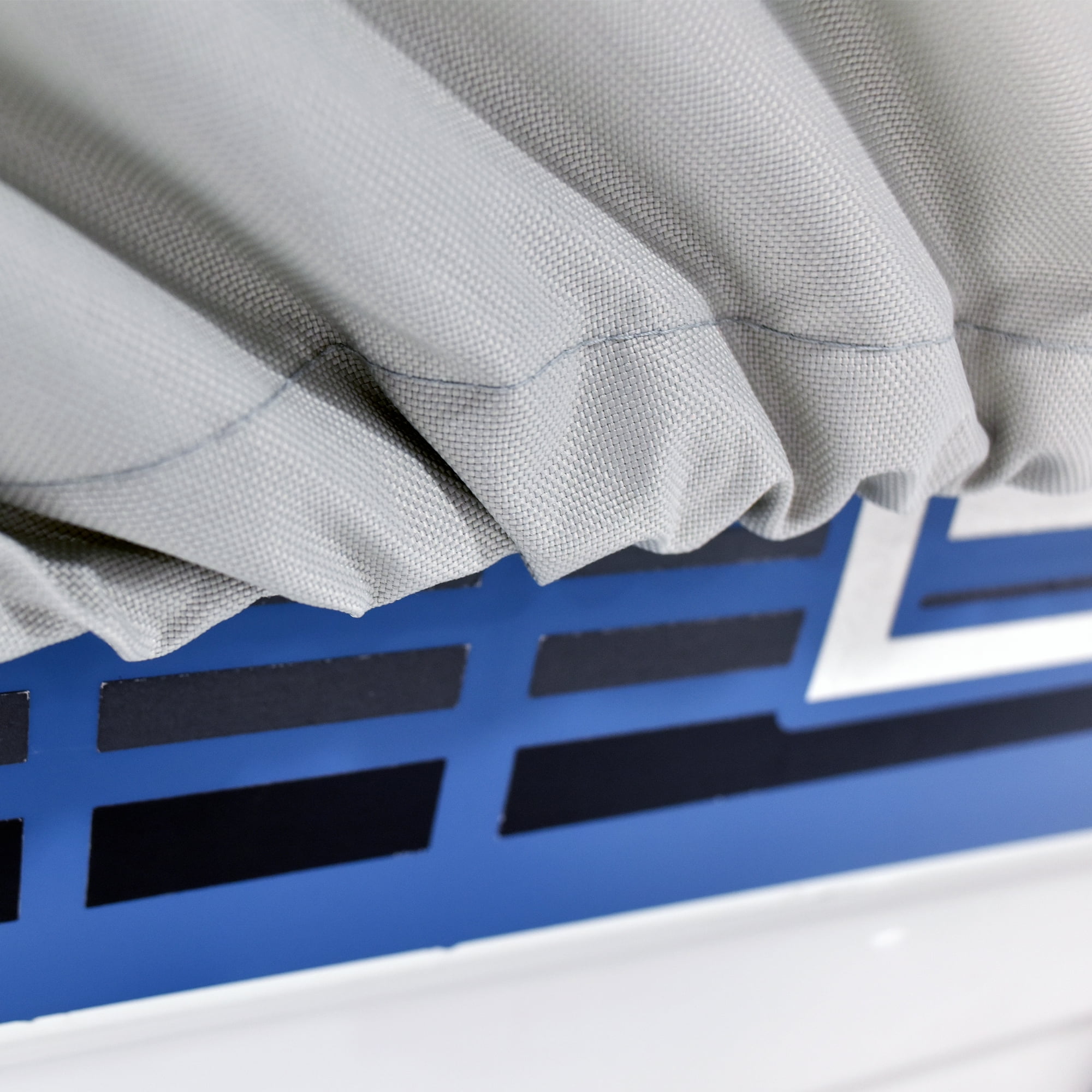 Budge 1200 Denier Low Profile Flat Front Boat Cover, Waterproof Outdoor Protection, Size BTSD-3: 16'-18' Long, 90" beam