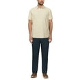 thumbnail image 3 of Cafe Luna Men's and Big Men's Pintuck Short Sleeve Guayabera Shirt, Sizes S-5XL, 3 of 3