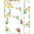 thumbnail image 3 of 48 Pcs Happy Easter Day Stationery Letter Writing Paper - 8.5 x 11 Inch Colorful Letter Writing Paper Set, 3 of 5