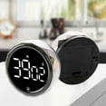 thumbnail image 2 of HomeLife Digital Kitchen Timer Large LED Display Loud Reminder Magnetic Countdown Countup Timer for Cooking Baking Fitness Studying, 2 of 13