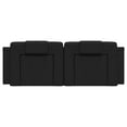 thumbnail image 3 of vidaXL Headboard Cushion Black 137 cm Faux Leather, 3 of 5
