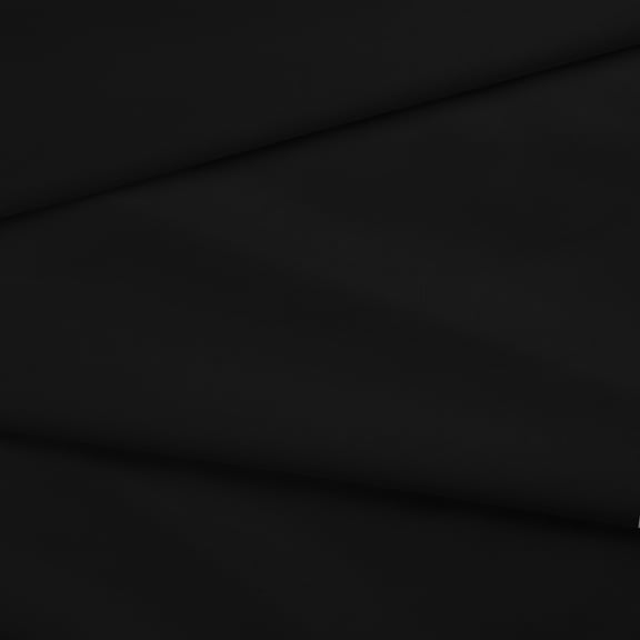 Springs Creative Solid Black Sateen Cotton Fabric By the Yard