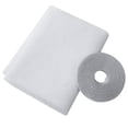 thumbnail image 1 of DIY Self-Adhesive Mosquito Window Screen, 1.5x2m White Polyester Mesh with 5.6m Hook & Loop Fasteners, Easy Installation & Disassembly, Suitable for Bedroom, Kitchen, Balcony - Pet-Friendly,, 1 of 7