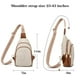 thumbnail image 5 of Bolso bandolera INICAT de piel, bolso de pecho para mujer, 5 of 7