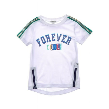 Flapdoodles boys Brush Back Mesh Top, 3T, White