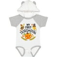 thumbnail image 3 of Inktastic My First Thanksgiving Autumn Birds, Pumpkin Boys or Girls Baby Bodysuit, 3 of 5