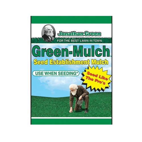 Jonathan Green & Sons 10944 Seed Establishment Mulch, Green, 250Sq. Ft. Coverage, 15Lbs