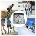 thumbnail image 7 of Men's Boxer Briefs, Christmas Gnome 1 Soft Comfy Mens Underwear Boxer Briefs Breathable With Widen Waist, 7 of 7