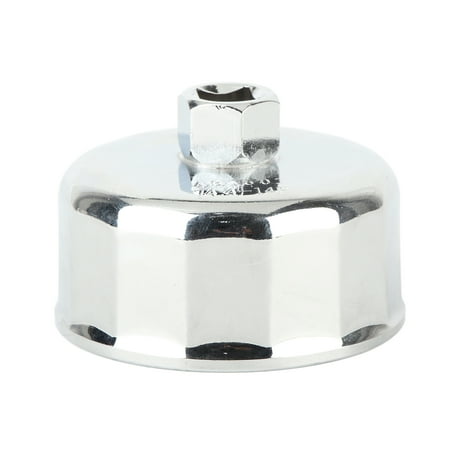 

2024 74.5mm Oil Filter Socket Wrench Cap Removal Tool Heavy Duty Steel Replacement for 718（ZK033）