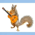 thumbnail image 3 of CafePress - Squirrel Acoustic Guitar T Shirt - Men's Classic Graphic T-Shirt, 3 of 4