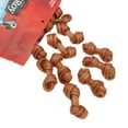 thumbnail image 5 of (3 pack) Ol' Roy 2.5" Rawhide Free Mini Knotted Peanut Butter Flavored Bones, Chews for Dogs, 28.2 oz, 50 Count, 5 of 11