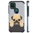 thumbnail image 1 of Compatible with Motorola Moto G Stylus 5G (2021) Hybrid Fusion Guard Phone Case Cover (Cute Dog Pug), 1 of 1