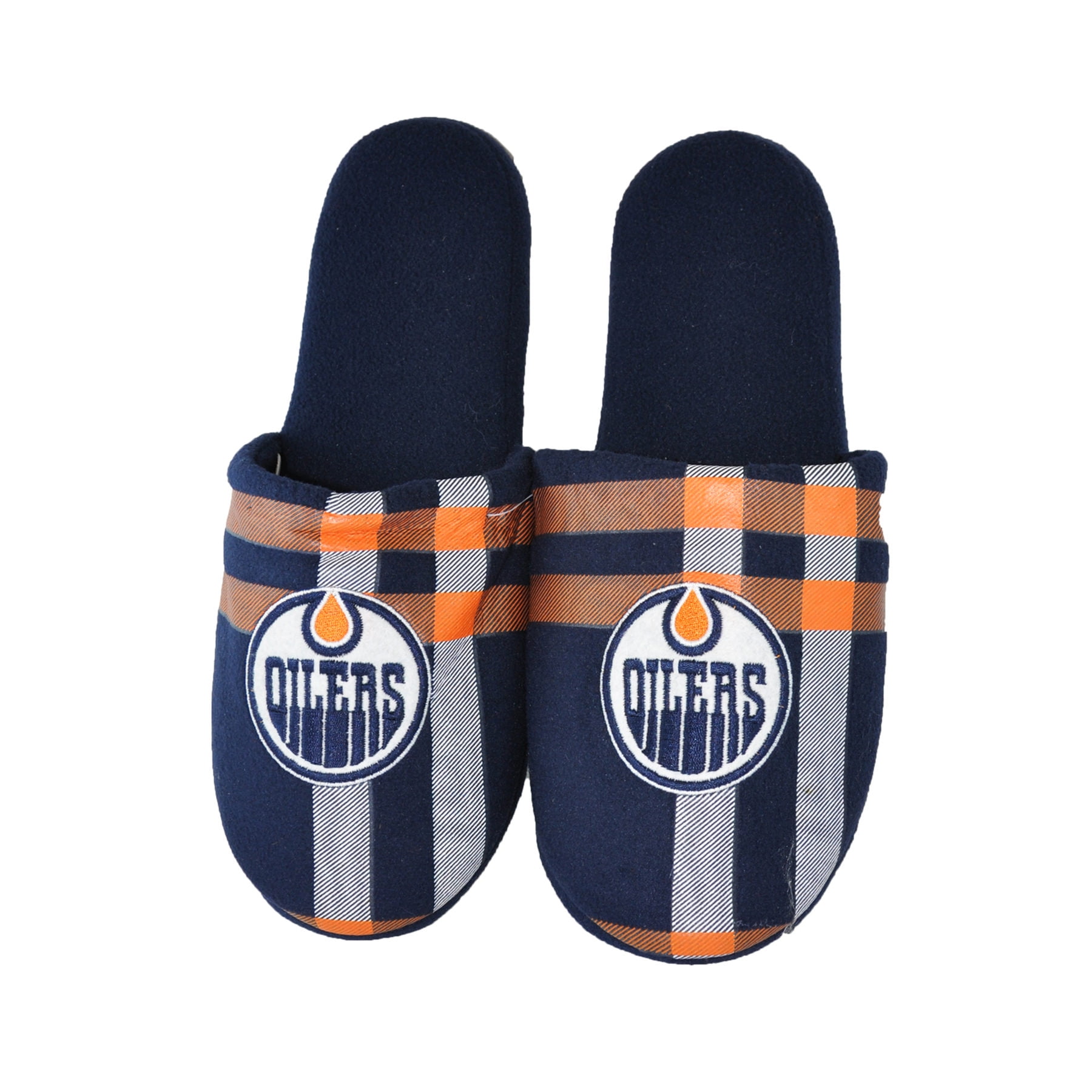 Forever Collectibles Edmonton Oilers NHL Flannel Slippers Small Walmart Canada