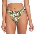 thumbnail image 1 of Fotbe Jungle Animals Tanga Sin Costuras para Mujer con Estampado – Panties Invisibles, Transpirables y Cómodos para Uso Diario-XX-Large, 1 of 6