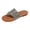 White, variant on Women's Roman Sandals Summer 2025 Trend Leopard Print Slides - Lightweight Quick-Dry Indoor/Outdoor Slippers with Cushioned Arch Support for Beach & Vacation