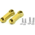 thumbnail image 2 of Applicable to jfqm 2PCS Fit for Motorcycle Rearview Mirrors Extension Riser Extend Adapter Modified Front Transfer Base Widening Bracket (Color : Gold), 2 of 6