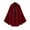 Wine, variant on Hvyesh Renaissance Hooded Cloak Men Women Medieval Cape with Hood Trendy Capelet for Hobbit Halloween Costume Party Fancy Cape