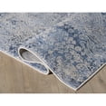 thumbnail image 2 of MDA Rug Imports Angel Collection Faded Abstract Area Rug Blue/Cream 5' X 7' 5' x 8' Indoor Rectangle, 2 of 5