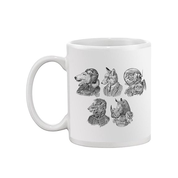 Animals With Professions Mug - Image by Shutterstock,