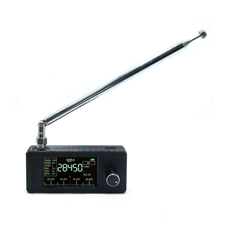 Radio Portatile DAB/DAB+/FM Tin-Nik DAB-398WS – Mini Con Schermo OLED, Batteria Ricaricabile, 7 Ore Di Autonomia, Auricolari Inclusi