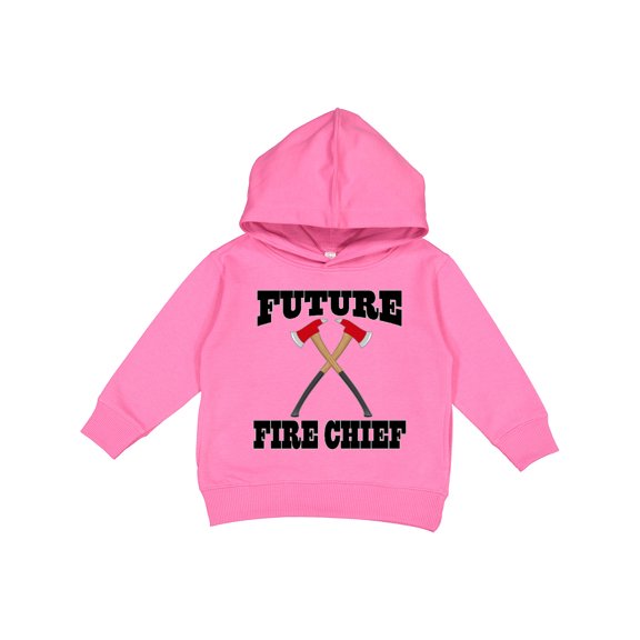 Inktastic Future Fire Chief Firefighter Toddler Hoodie