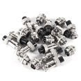 thumbnail image 4 of Aviación Plug Conector, 10?pares de montaje 12?mm Dia tornillo metal Aviación Conector macho a hembra Socket Tapones, 4 Pines conectores de cable Spptty Electricista, 4 of 7