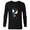 Black, variant on Marvel Venom: Let There Be Carnage Face-Off Standard - Long Sleeve T-Shirt for Men – Customized-Athletic Heather