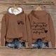thumbnail image 1 of TaTaai Hoodies Shirts for Women Early Fall Long Sleeve Tops Vintage Graphic Outfits Tops Fashion Pullover Tees Gift, 1 of 6