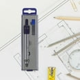 thumbnail image 3 of KAKOWELY Adjustable Lockable Spring Wing Divider Calipers Leather Compass Creaser Drafting Compass Tool for Woodworking Metalworking Geometry Drawing,5.31X"X0.59"X0.39", 3 of 4