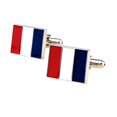 thumbnail image 2 of Gemelos de Bandera Francesa Sunnimix Gemelos de camisa francesa para hombres, 2 of 5