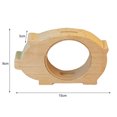 thumbnail image 4 of Coin Bank Creative Wood Animal Design Money Bank Piggy Bank Desk Decoration, 4 of 8