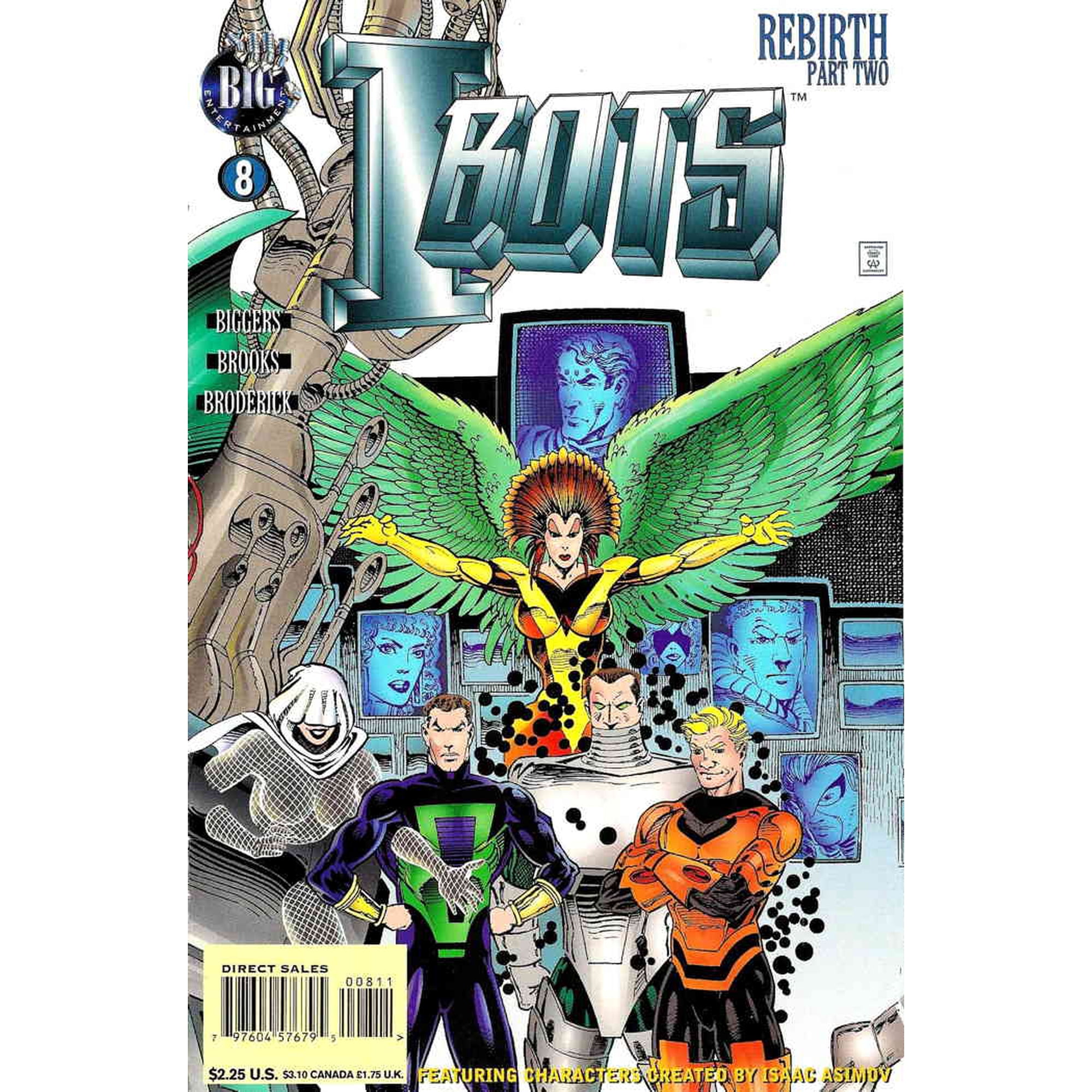 I•Bots (Isaac Asimov s 2nd Series) #8 VF ; Big Comic Book