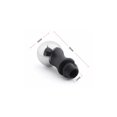 thumbnail image 5 of Perilla de cambio de aluminio de 5 velocidades para 106 206 207 207 306 307 407 408 508 Número plateado + negro JAMW Sencillez, 5 of 5