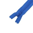 thumbnail image 2 of UNIQUE CREATIV All‑Purpose Closed‑End Zipper, 30 cm, Victoria Blue, 2 of 3