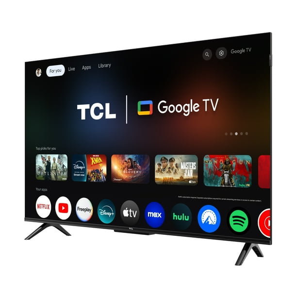 TCL 43 Q Series 4K UHD QLED Smart TV with Google TV - Walmart