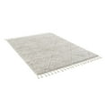 thumbnail image 4 of Madison Park 63x84" Serta Talas Shag Polypropylene Plastic Area Rug in Cream, 4 of 11