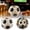 1PC, variant on Soccer Ball Shaped Glass, Sports Theme Beverage Cup For Game Day, Novelty Drinking Glass For Parties And Celebrations, Unique Barware Decor 4.06oz
