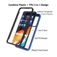 thumbnail image 3 of Galaxy S20 5G Case, Phone Case Cover for Samsung S20 S20 5G Full-Body Rugged Transparent Clear Back Bumper Cases Cover for Samsung Galaxy S20 5G Case (2020) 6.2", 3 of 8