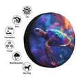 thumbnail image 4 of Naloa Starry Sky Turtle PVC Leather Spare Tire Wheel Cover for Car Truck SUV Camper Trailer Universal Fit many size16 inch, 4 of 6