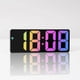 thumbnail image 3 of LED Large-Character Electronic Clock Bedside Alarm Clock Colorful Large-Screen Clock, 3 of 5