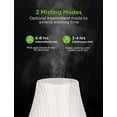 thumbnail image 3 of InnoGear Essential Oil Diffuser, Upgraded Diffusers for Essential Oils Aromatherapy Diffuser Cool Mist Humidifier with 7 Colors Lights 2 Mist Mode Waterless Auto Off for Home Office Room, Wh, 3 of 3