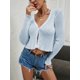 thumbnail image 4 of Txlixc Blusa de punto de manga larga para mujeres Txlixc moda, 4 of 7