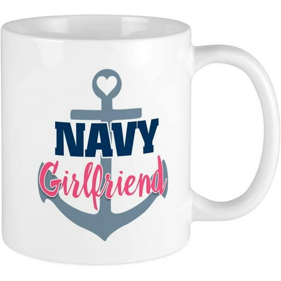 US Navy Girlfriend Mug Ceramic Coffee Mug, Tea Cup 11 oz